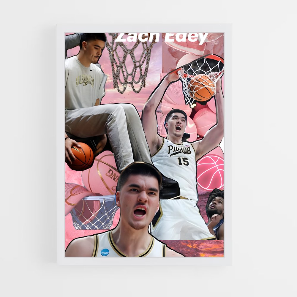 Poster L'Ascension de Zach – affiche Basketball (vue 3)